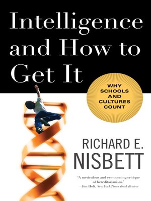 cover image of Intelligence and How to Get It